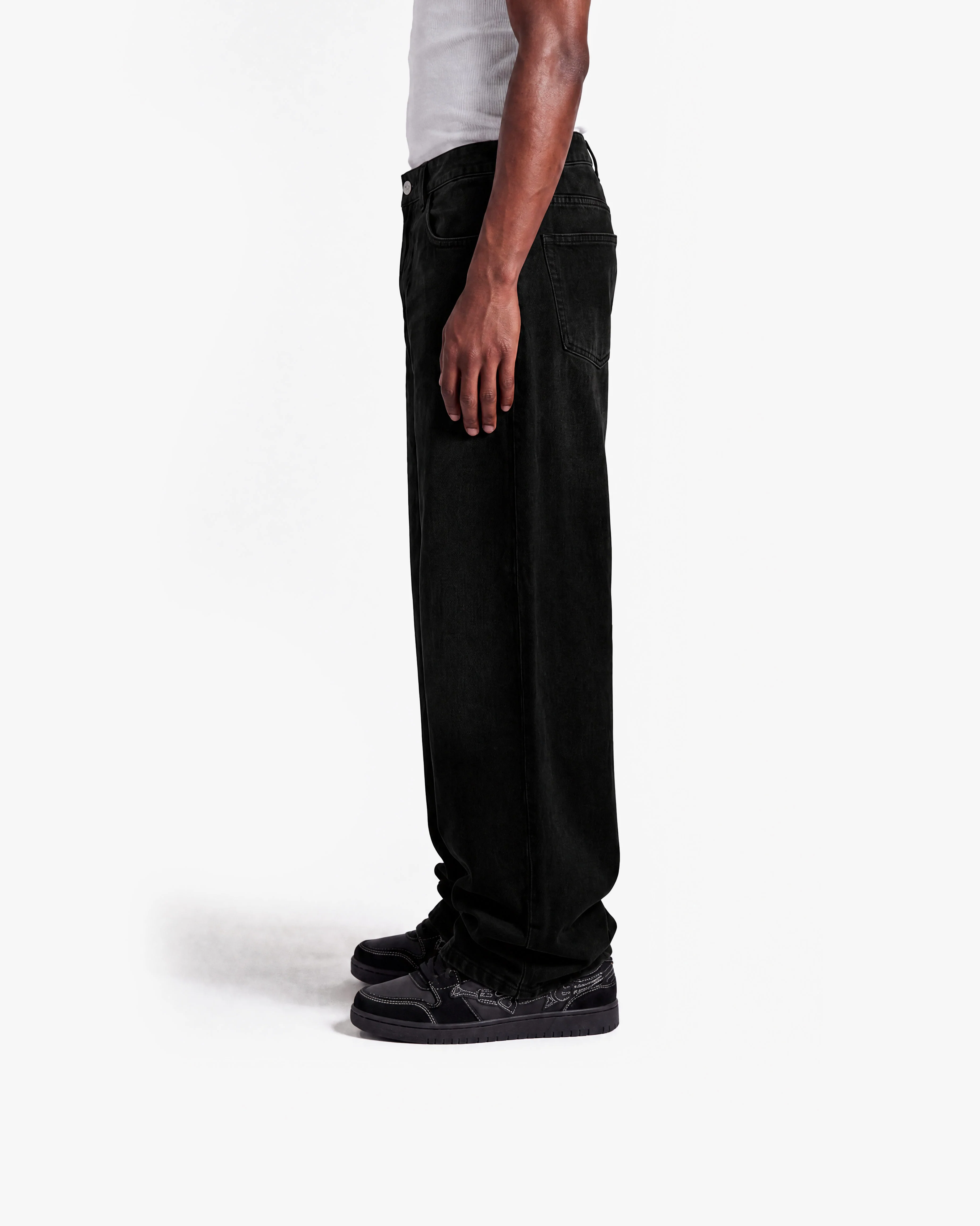 THE BAGGY DENIM PURE BLACK - Image 6