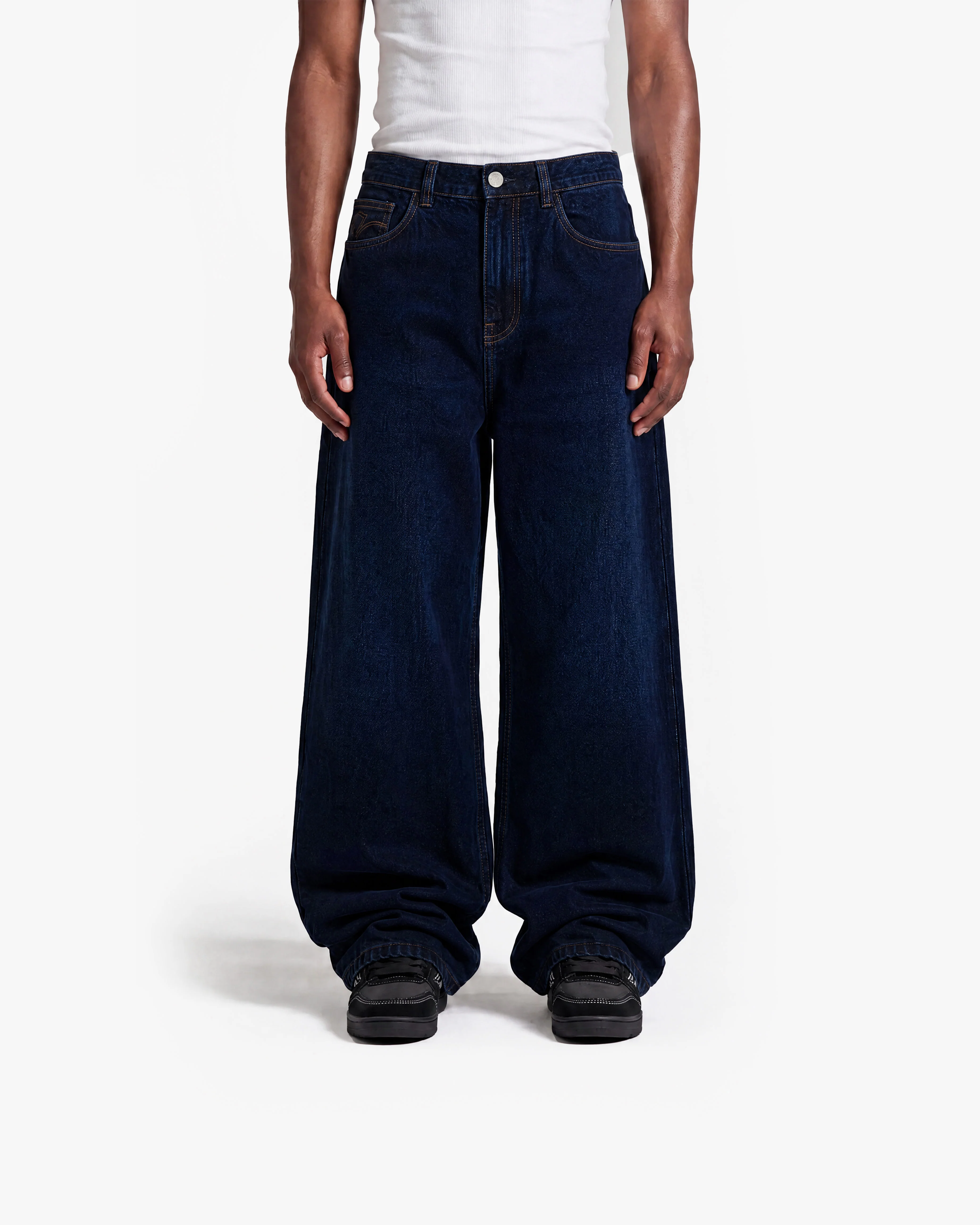 THE BAGGY DENIM RAW BLUE - Image 3