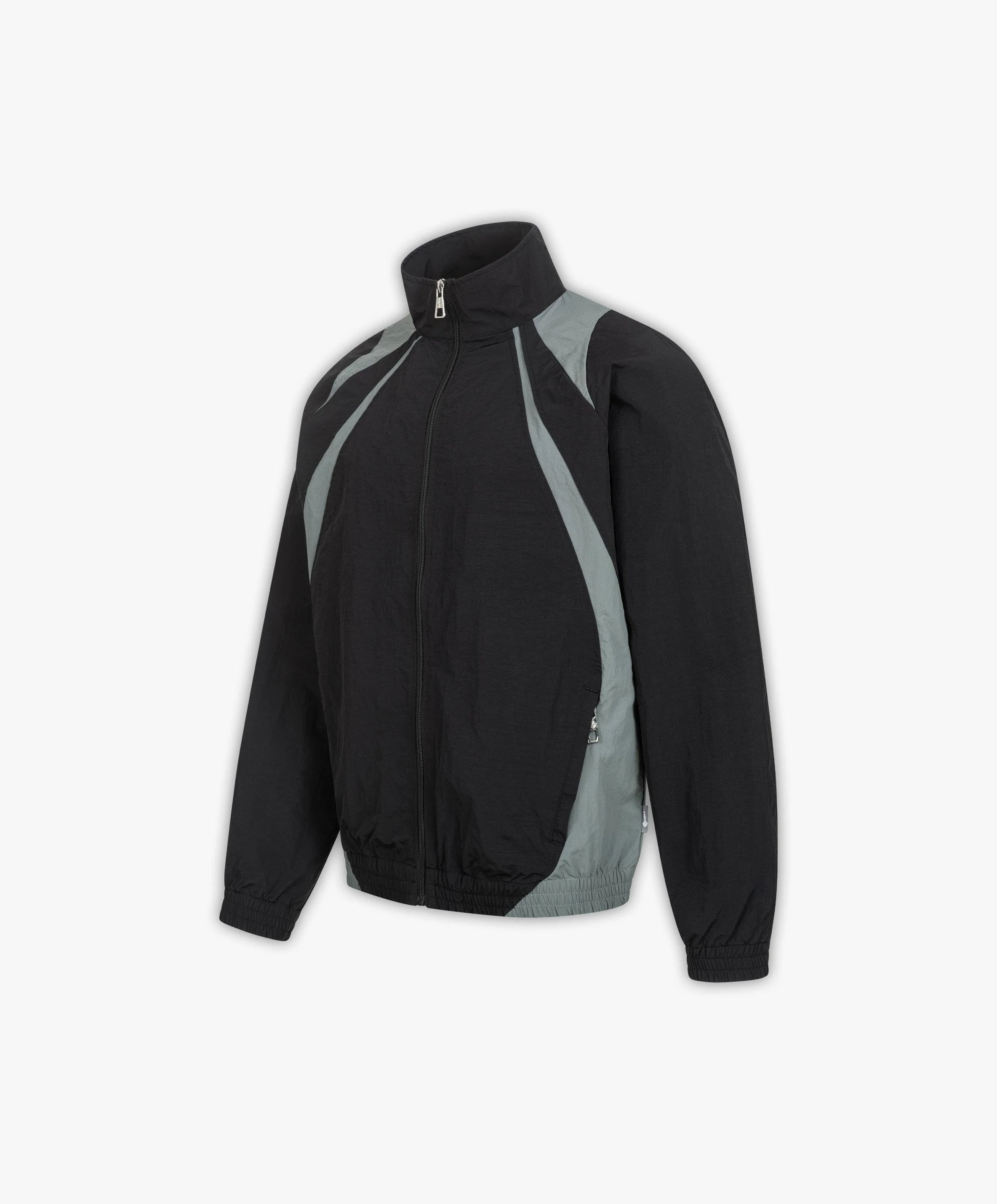 TRACK JACKET V3 BLACK GREY - Image 6