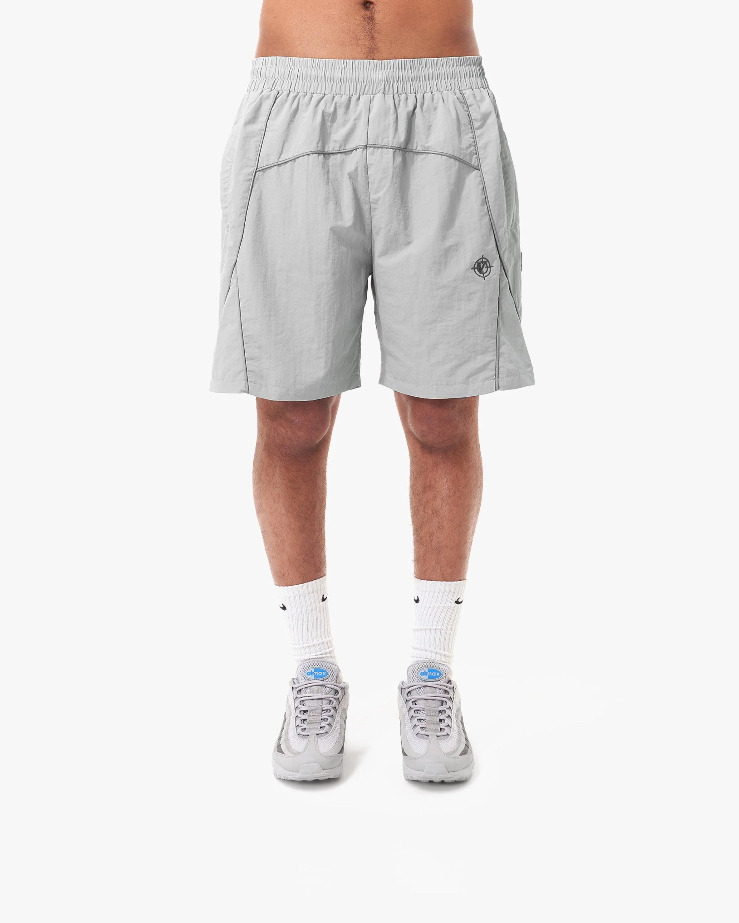 TRACK SHORTS GREY - Image 2