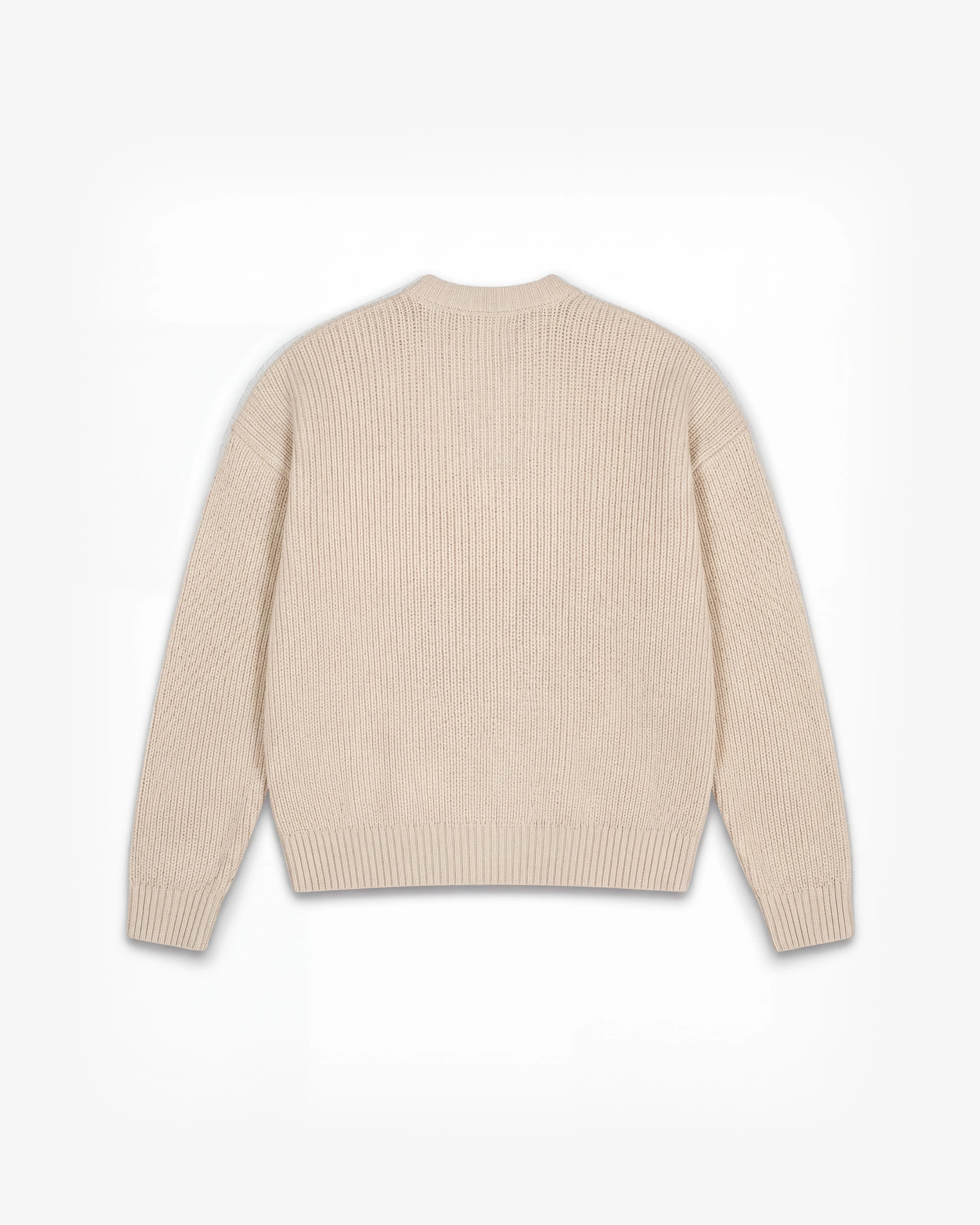 V-LOGO KNITWEAR BEIGE - Image 3