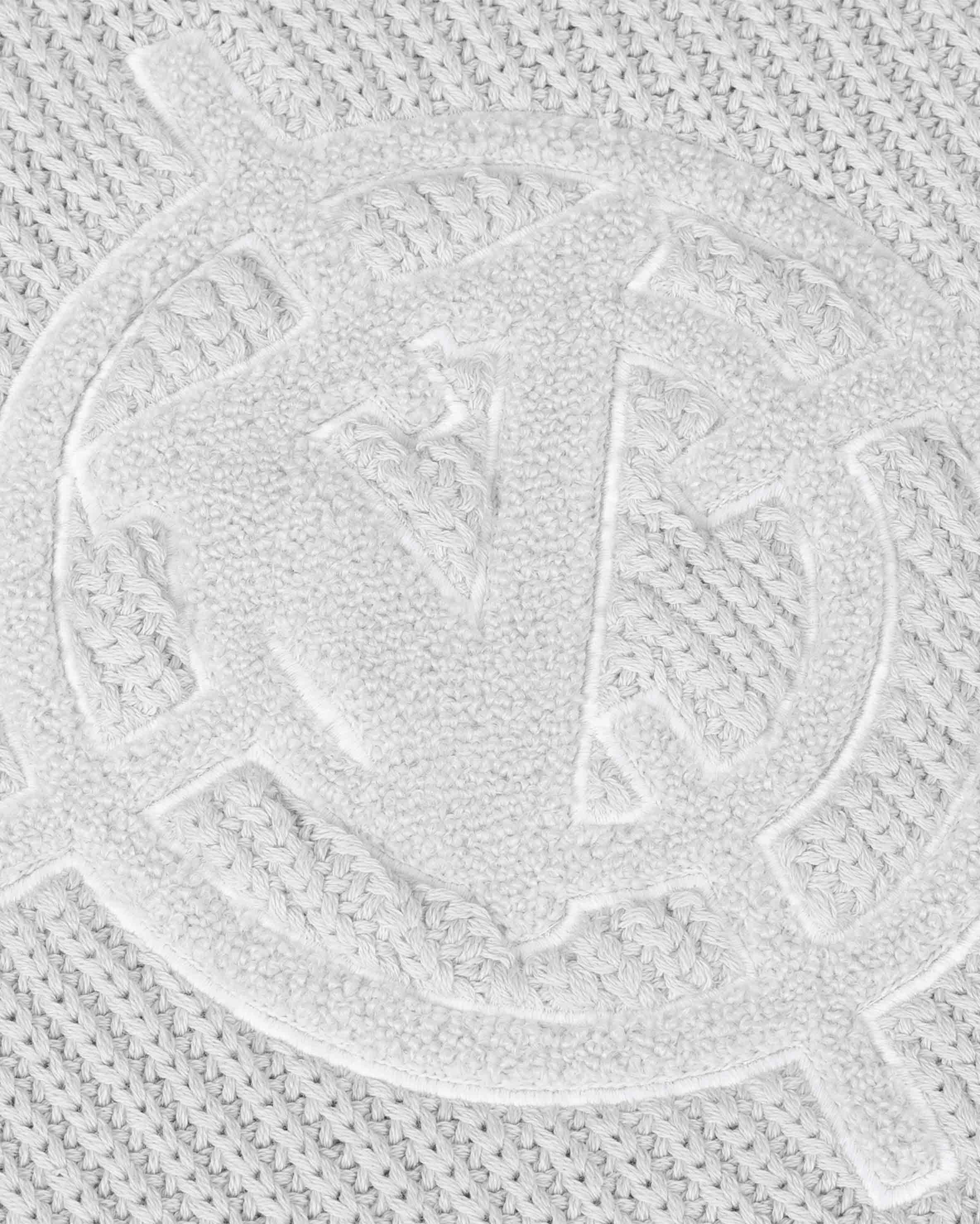 V-LOGO KNITWEAR LIGHT GREY - Image 8