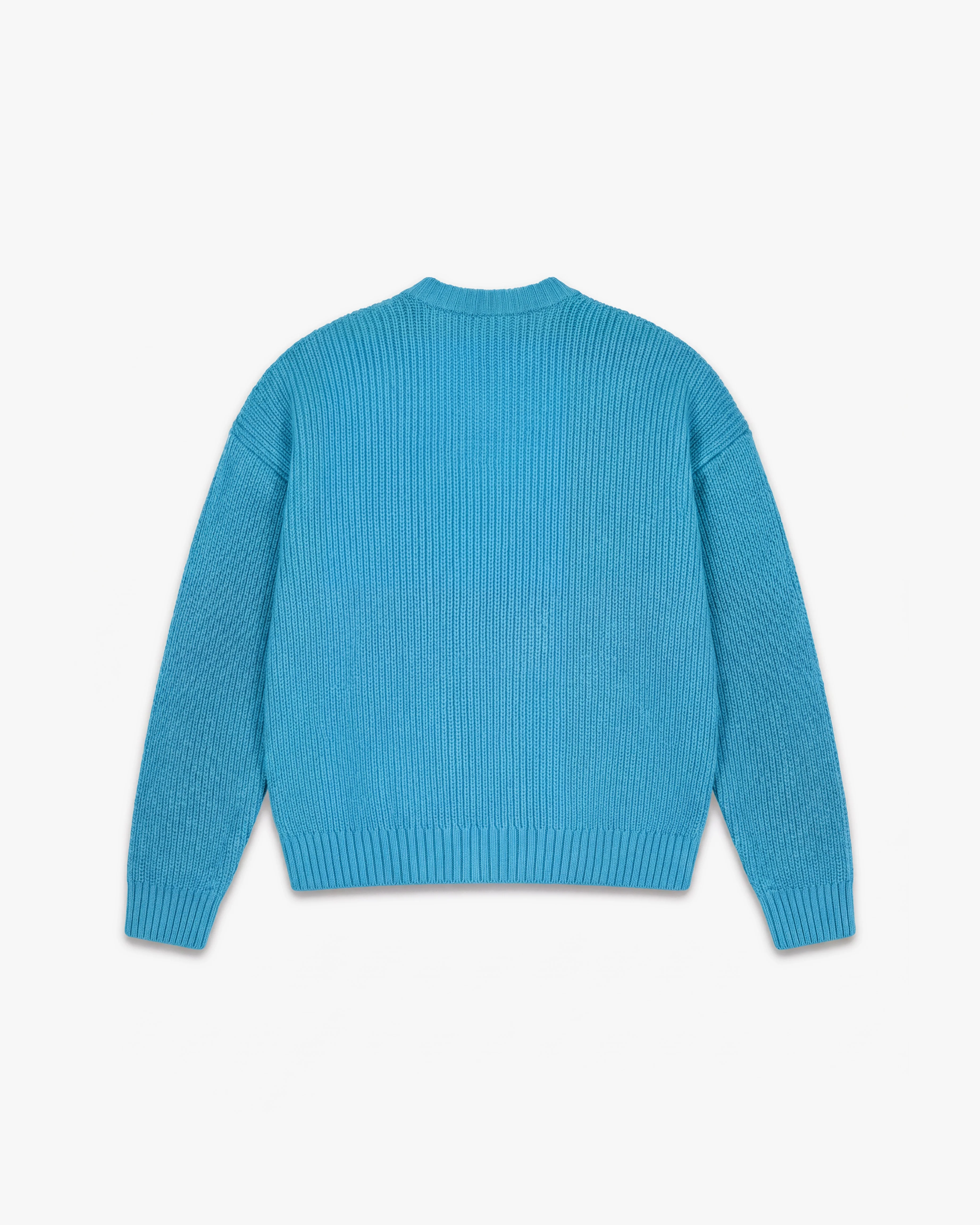 V-LOGO KNITWEAR SKY BLUE - Image 3