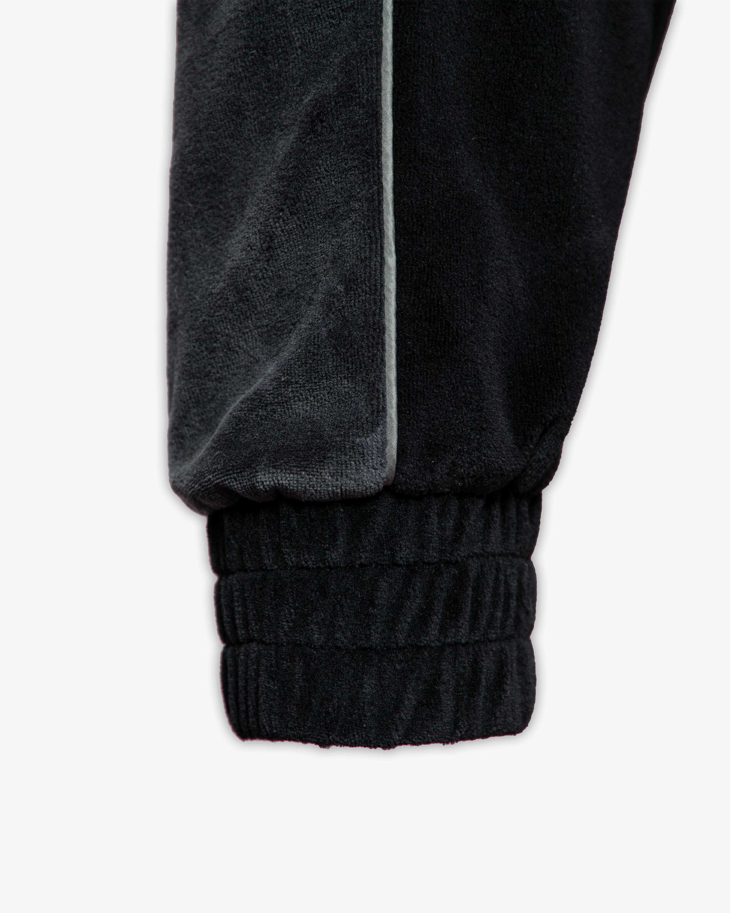 VELOURS TRACK JACKET BLACK - Image 13