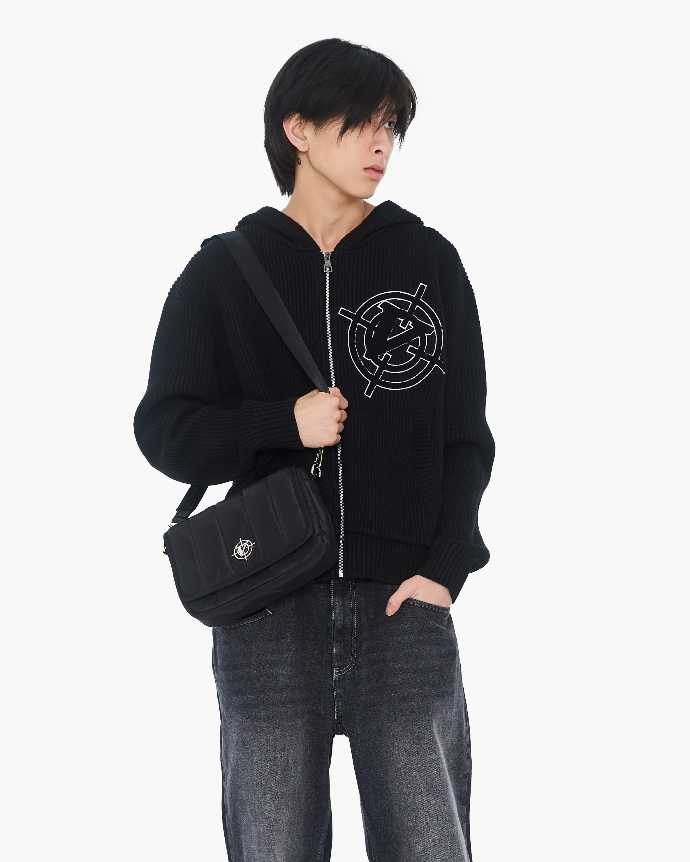 VERT SHOULDERBAG BLACK - Image 4