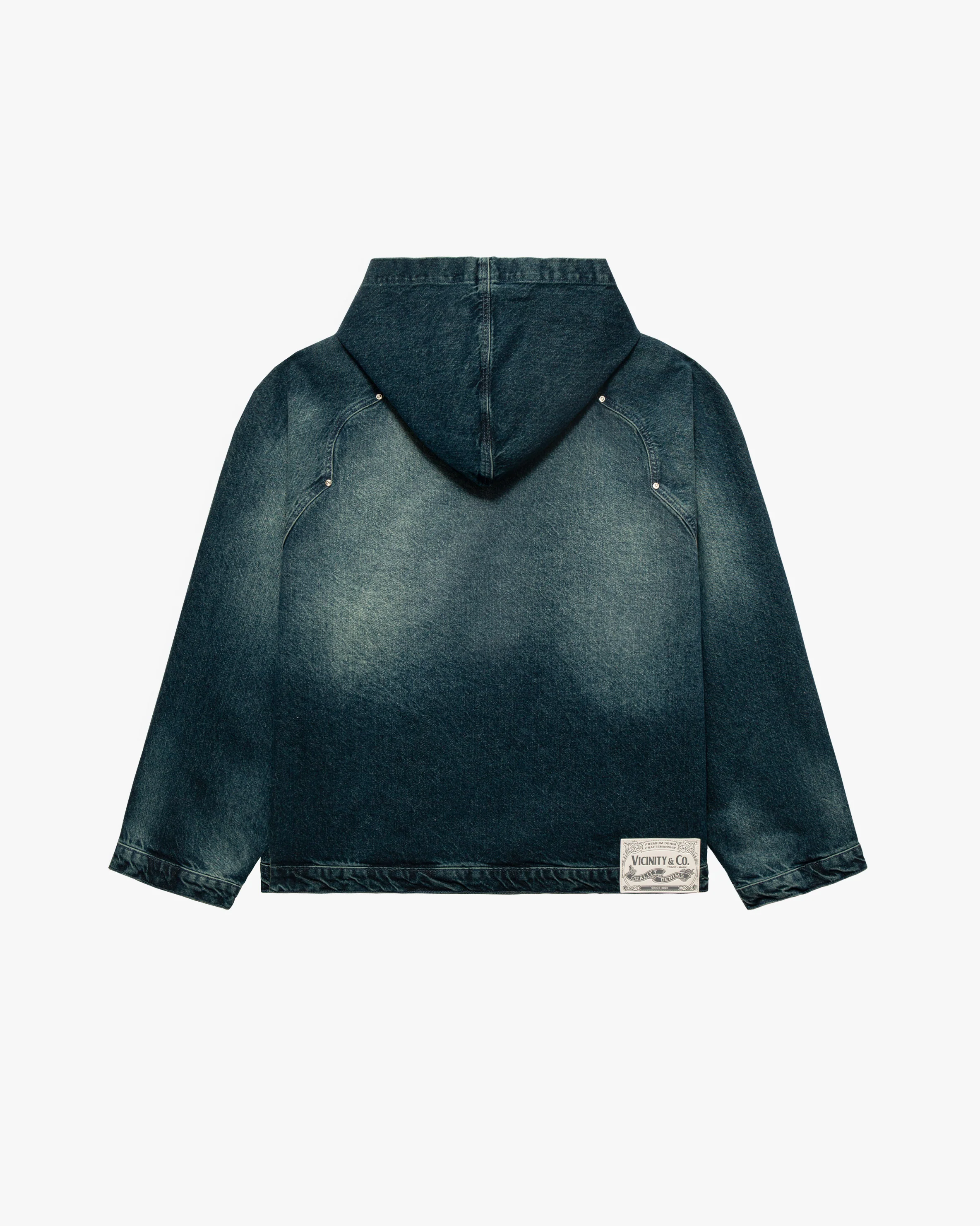WILD SOUTH DENIM HOODIE LAKE - Image 3