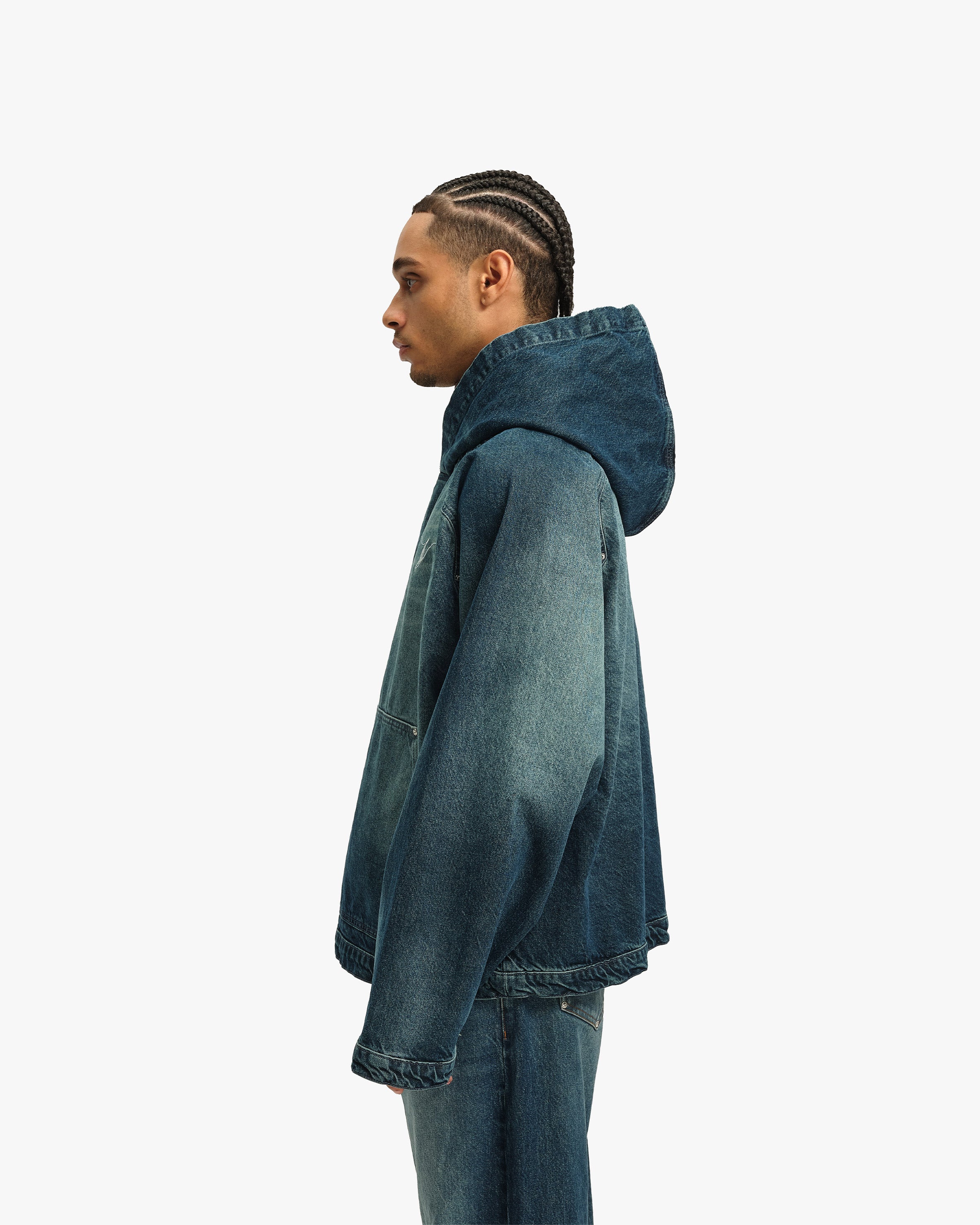 WILD SOUTH DENIM HOODIE LAKE - Image 5