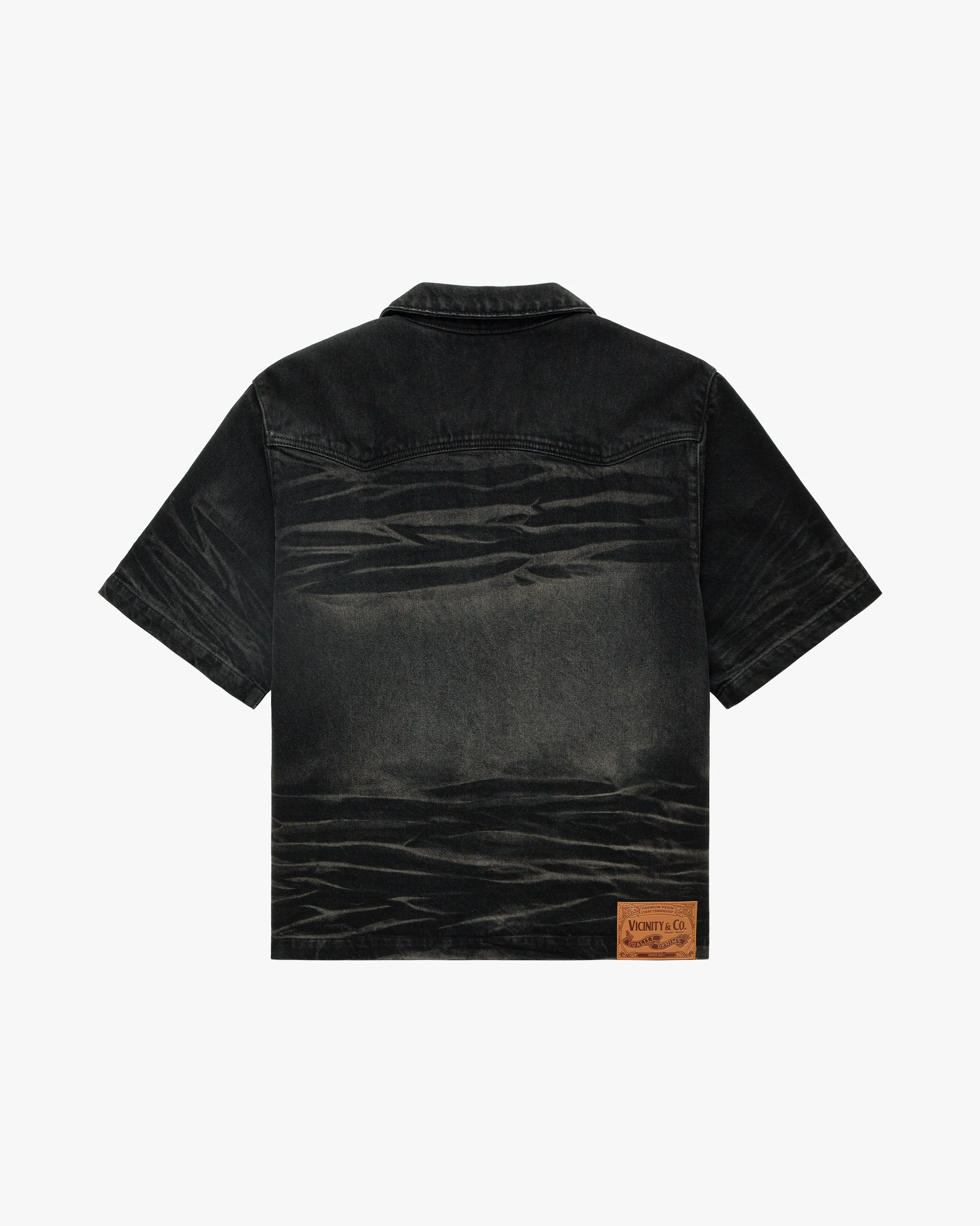 WILD SOUTH DENIM SHIRT COAL - Image 3