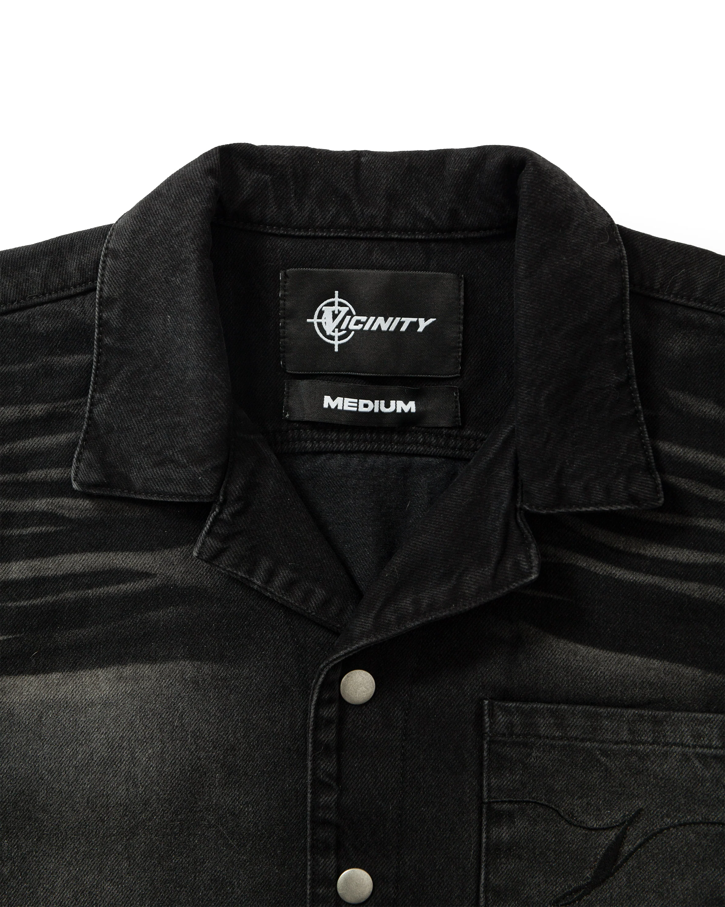WILD SOUTH DENIM SHIRT COAL - Image 9