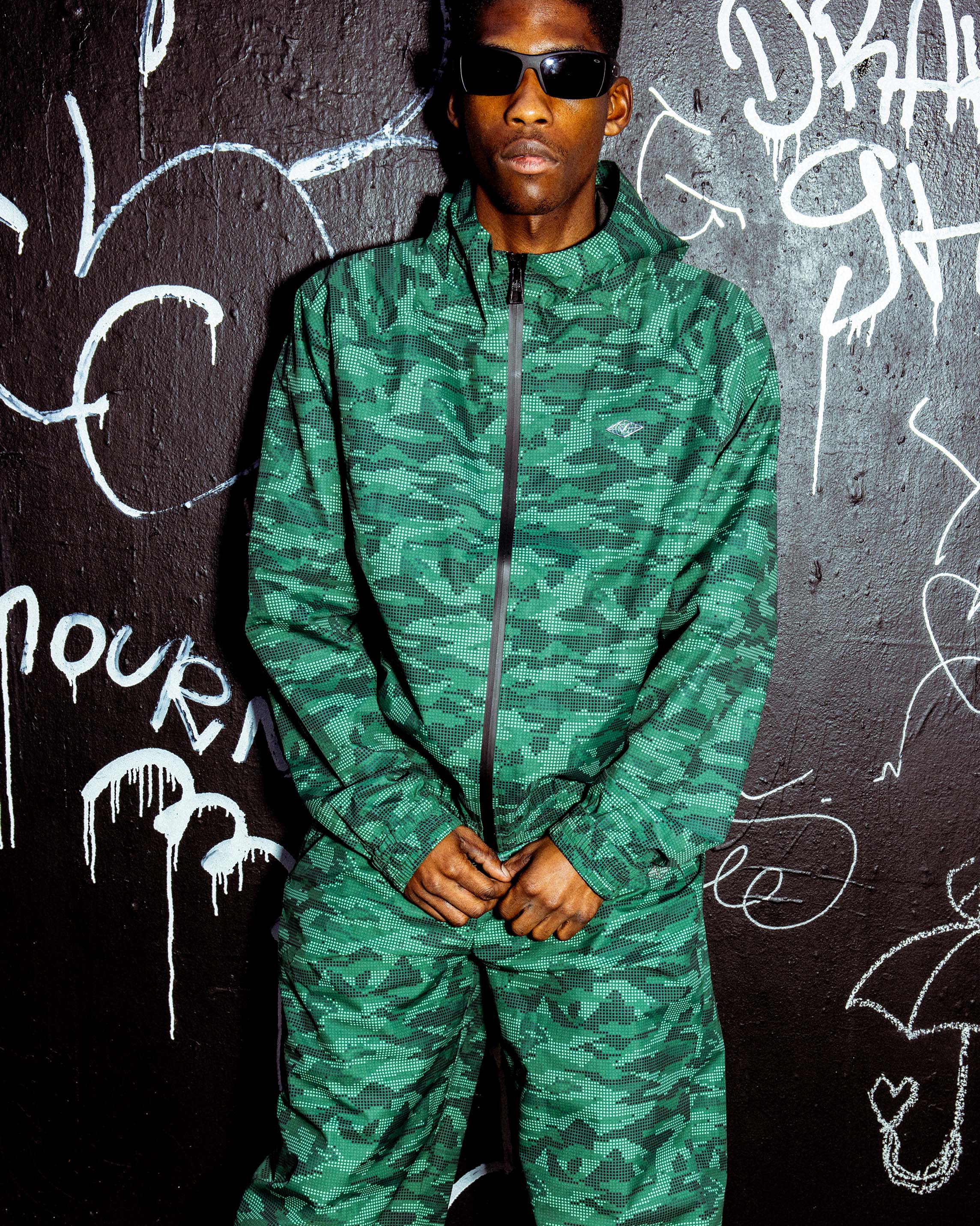 WINDBREAKER DOTTED CAMO GREEN - Image 2